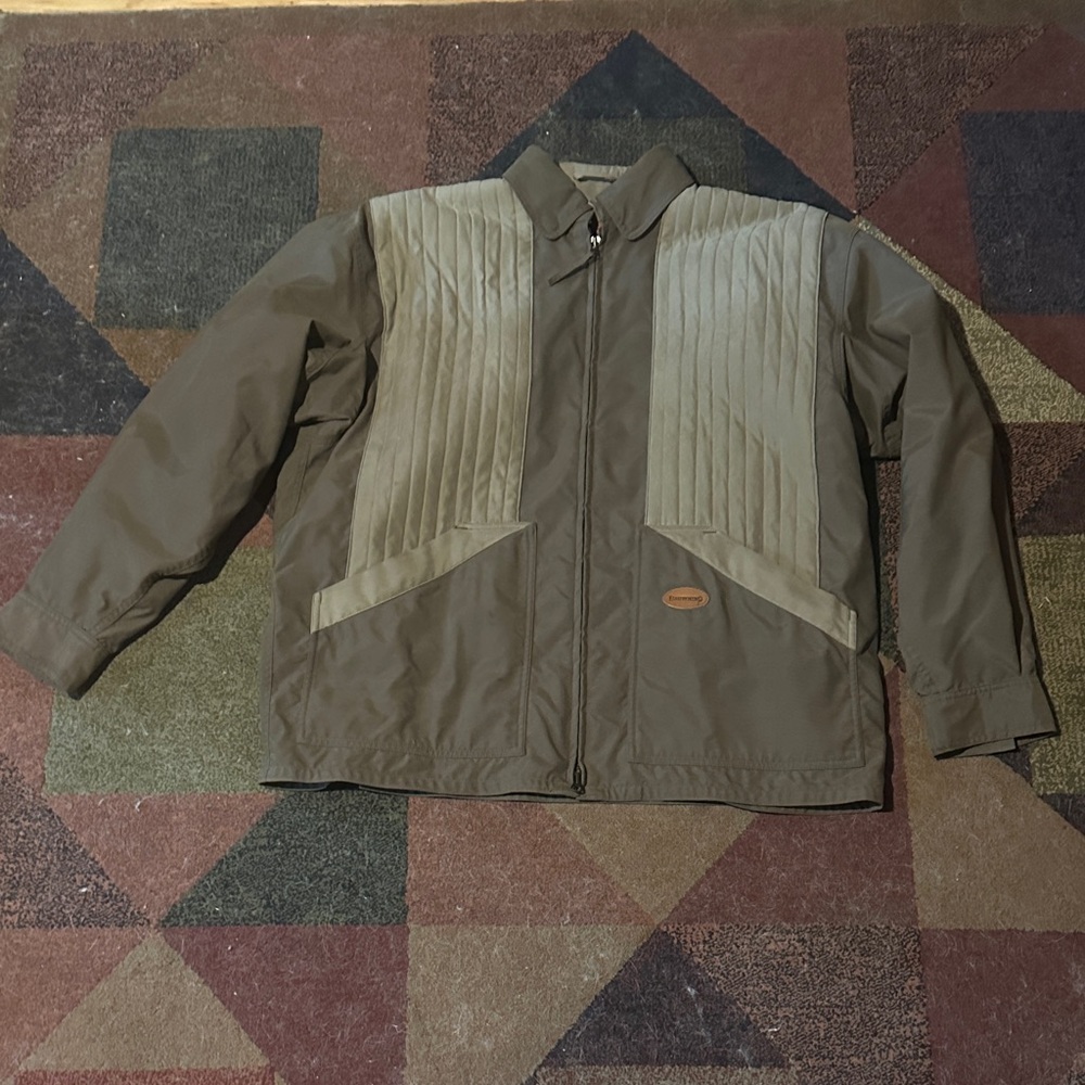 Browning Men's Olive Quilted Jacket